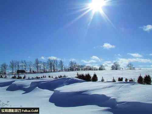 摄影大师教您如何拍出漂亮雪景