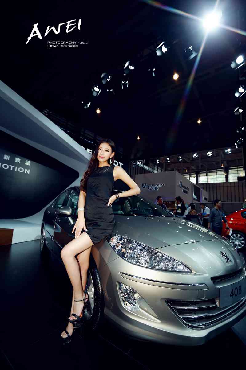 2013南京国际车展靓丽模特