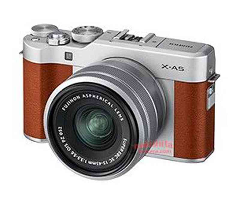 富士新款X-A5相机外观照曝光