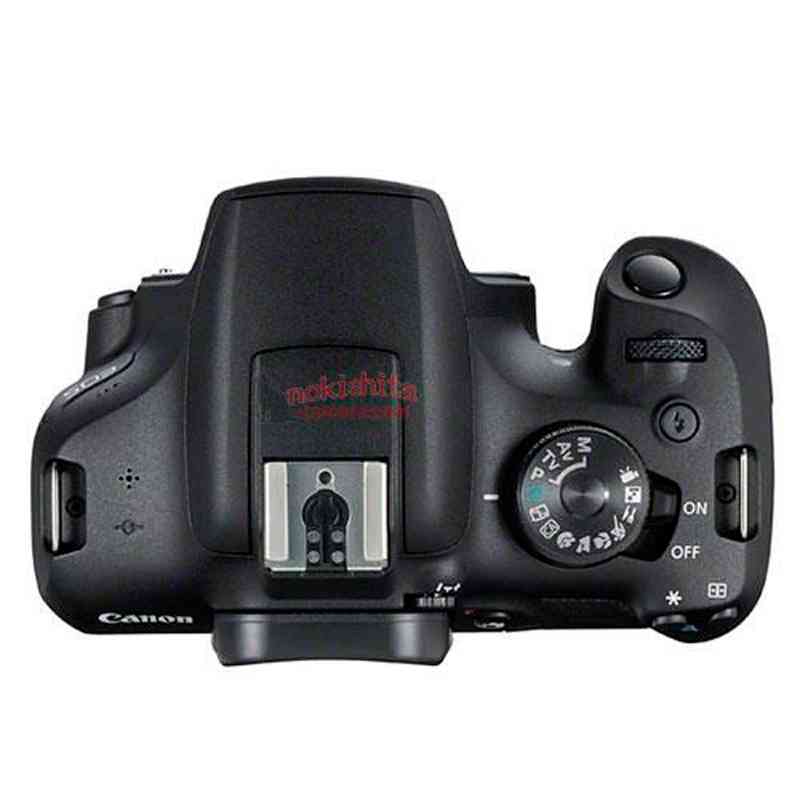 佳能新款EOS 2000D相机外观照及部分规格曝光