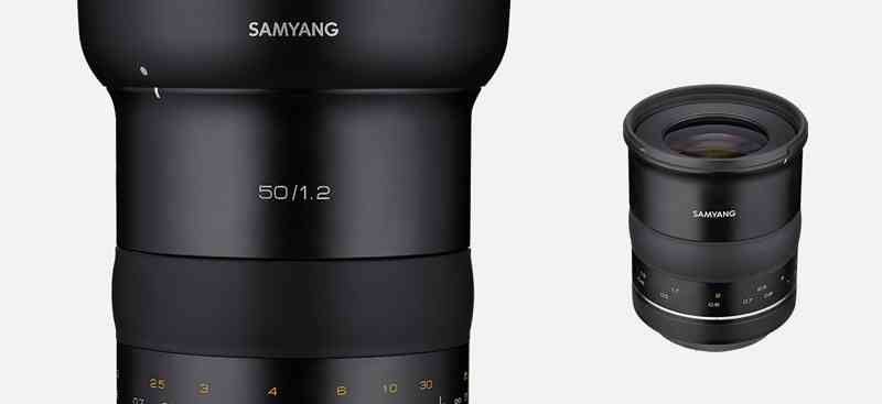 三阳正式发布新款XP 50mm F1.2全幅手动镜头