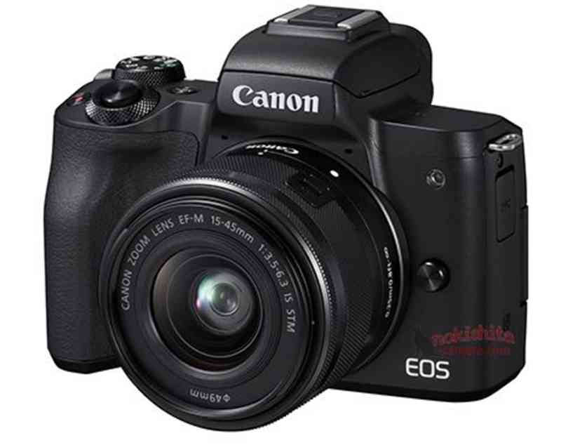佳能新款EOS-M50相机外观照及部分规格曝光