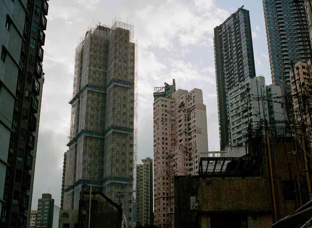 台湾与香港的街头风情 地狭人稠的城市空间