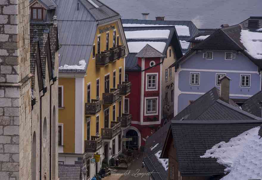 银装素裹的梦幻世界 奥地利的童话小镇风光